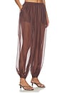 view 2 of 7 PANTALÓN KAI in Chocolate Brown