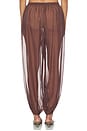 view 4 of 7 PANTALÓN KAI in Chocolate Brown