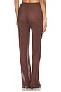 view 4 of 8 PANTALONES LORETTA in Chocolate Brown