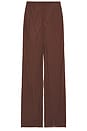 view 7 of 8 PANTALONES LORETTA in Chocolate Brown