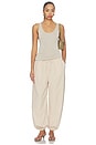 view 5 of 7 Leny Parachute Pant in Feather Grey
