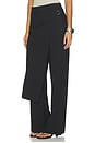 view 4 of 8 Silje Classic Suiting Apron Trouser in Black