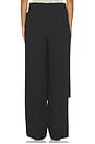 view 5 of 8 Silje Classic Suiting Apron Trouser in Black
