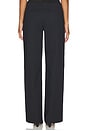view 5 of 7 Ari Compact Suiting Pant in Black