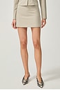 view 2 of 7 Naiara Mini Skirt in Khaki Green