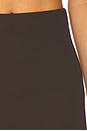 view 6 of 7 Lian Twist Midi Skirt in Dark Brown