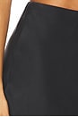 view 6 of 7 x Coco Gia Silk Mini Skirt in Black