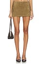 view 1 of 7 Bette Suede Mini Skirt in Toffee