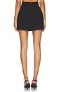 view 4 of 7 x Jasmine Tookes Irene Classic Suiting Sculpted Mini Skirt in Black