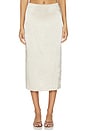 view 1 of 7 FALDA MIDI KORY in Silver Taupe