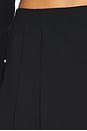view 6 of 6 The Pleated Mini Skirt in Black