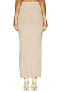 view 4 of 6 Amaya Knit Maxi Skirt in Stone