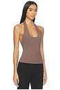 view 2 of 5 Simeon Halter Top in Mocha