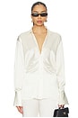 view 1 of 5 Sigrun Slouch Waist Blouse in Ivory