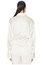 view 3 of 5 Sigrun Slouch Waist Blouse in Ivory