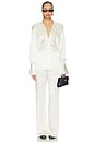 view 4 of 5 Sigrun Slouch Waist Blouse in Ivory