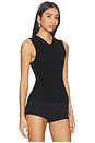 view 2 of 5 x Jasmine Tookes Susen Rib Knit V-neck Top in Black