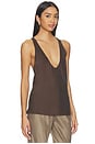view 2 of 4 Vivian Silk Top in Ganache