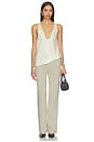 view 4 of 4 Vivian Silk Top in Ivory