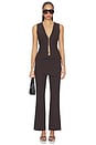 view 4 of 5 x Jasmine Tookes Jade Vest Top in Espresso