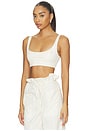 view 2 of 5 Syra Bra Top in Off White