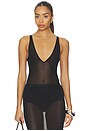 view 1 of 6 Kiaralee Knit Bodysuit in Black