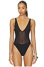 view 2 of 6 Kiaralee Knit Bodysuit in Black