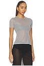 view 2 of 5 Wrenley Knit Tee in Grey