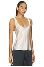 view 2 of 5 Nico Silk Tank in Blush