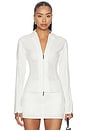 view 2 of 6 Ellie Shirt Jacket in White