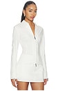 view 3 of 6 Ellie Shirt Jacket in White