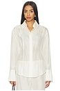 view 1 of 5 Freda Slim Shirt in Pearl