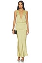 view 5 of 6 Reidun Top in Pale Olive Green