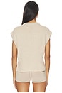 view 3 of 4 Cassian Knit Tee in Oatmeal