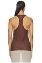 view 3 of 5 Vivian Top in Chocolate Brown