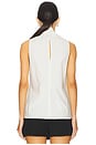 view 4 of 5 Noam Poplin Top in Chalk