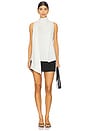 view 5 of 5 Noam Poplin Top in Chalk