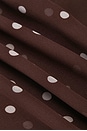 view 5 of 5 FLEUR トップ in Chocolate Dot