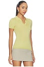 view 2 of 5 Emaw Knit Polo in Limon