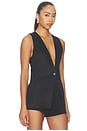 view 2 of 5 Iyla Vest Top in Black