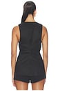 view 3 of 5 Iyla Vest Top in Black