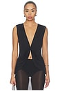 view 1 of 6 Emil Top in Black