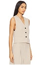 view 2 of 4 Carsyn Vest Top in Beige