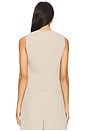 view 3 of 4 Carsyn Vest Top in Beige