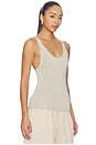 view 2 of 5 Auden Knit Tank in Light Taupe