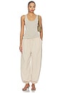 view 4 of 5 Auden Knit Tank in Light Taupe