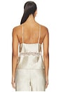 view 4 of 6 Mela Top in Silver Taupe
