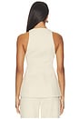 view 4 of 5 Ari Compact Suiting Top in Tofu