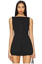 view 1 of 4 Lyla Vest Top in Black