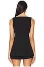 view 3 of 4 Lyla Vest Top in Black